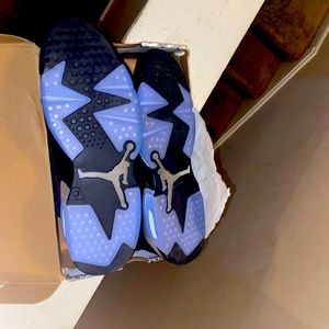 Nike Air Jordan 6 Retro Black Metallic Silver Chrome DX2836-001 Size 13